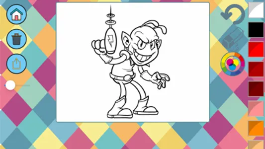 Book of aliens to paint screenshot 1