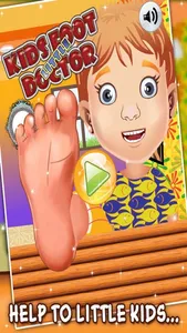 Little Kids Foot Doctor - Kids Surgery Games screenshot 0