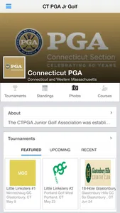 Connecticut PGA Jr Golf screenshot 0