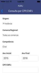 PJERJ - Consulta Processual screenshot 3