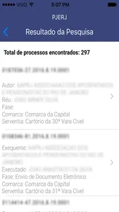 PJERJ - Consulta Processual screenshot 4