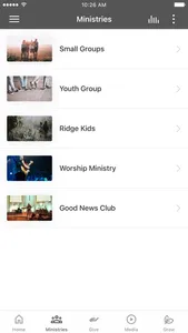 Pea Ridge Baptist Church screenshot 1