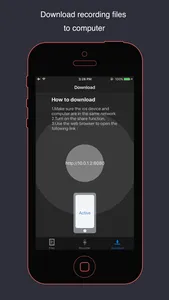 VoiceHD - voice recorder screenshot 1