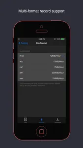 VoiceHD - voice recorder screenshot 2