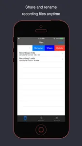 VoiceHD - voice recorder screenshot 3