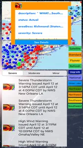 Instant NOAA Alerts 3D Elite screenshot 2