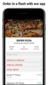 Super Pizza App screenshot 0