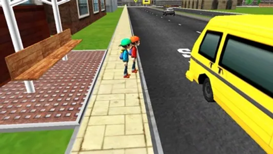 School Bus Driver 3D. screenshot 1