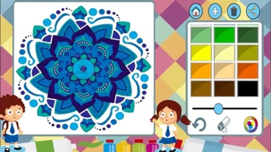 Mandalas to paint - coloring book to draw screenshot 2