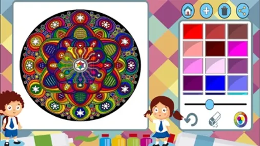 Mandalas to paint - coloring book to draw screenshot 3