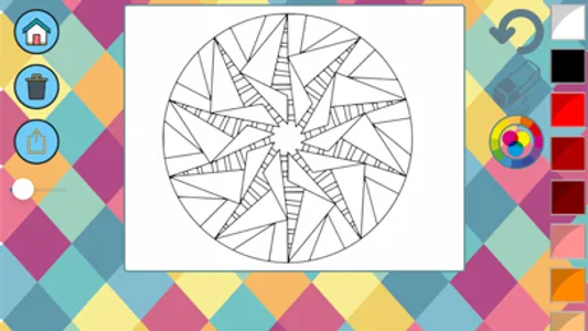 Book of mandalas to paint screenshot 5