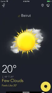 Weather Of Lebanon screenshot 0