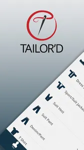 TAILOR'D: Save Sizes screenshot 0