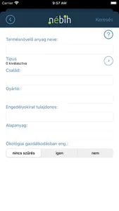 NEBIH Adatbazisok screenshot 2