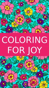 Flower Coloring Book Games screenshot 1