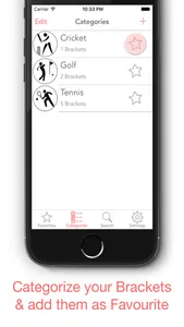 Bracket - Tournament Builder for Sports screenshot 1