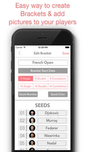 Bracket - Tournament Builder for Sports screenshot 2