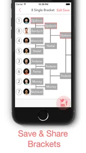 Bracket - Tournament Builder for Sports screenshot 3