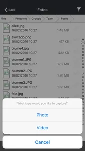 Protonet Files screenshot 3