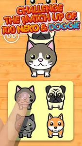 Neko & Doggie 100 Pets - Littlest Furry Friendly MatchUp Contest screenshot 1