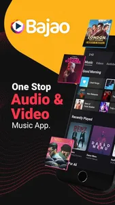 Bajao: Music & Audiobooks screenshot 0