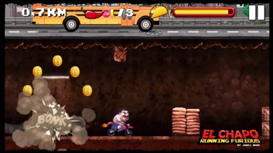 El Chapo - Running Furious ! screenshot 0