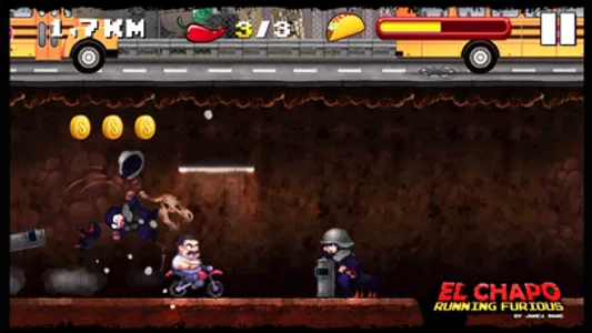 El Chapo - Running Furious ! screenshot 1