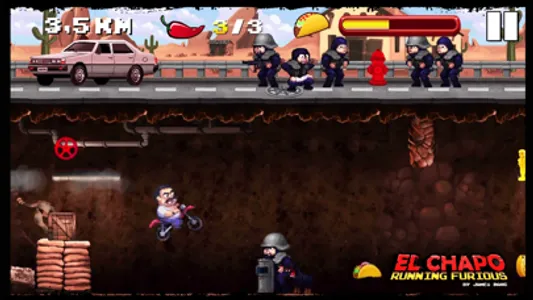 El Chapo - Running Furious ! screenshot 4