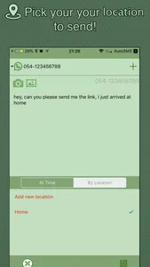 Auto Message Scheduler screenshot 1