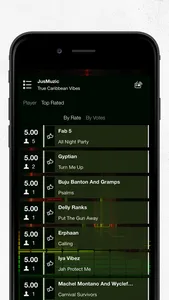 JusMuzic screenshot 2