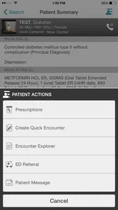 Professional EHR Mobile screenshot 3