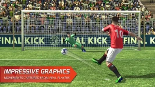 Final Kick VR - Virtual Reality free soccer game for Google Cardboard screenshot 0