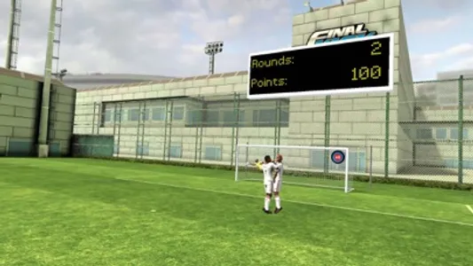 Final Kick VR - Virtual Reality free soccer game for Google Cardboard screenshot 3