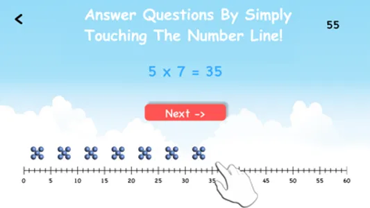 Multiplication Fact Workout screenshot 0