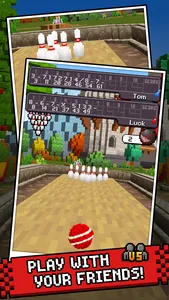 Mine Bowling - Slingshot and Shuffle-board screenshot 0