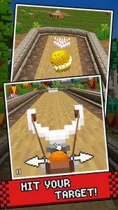 Mine Bowling - Slingshot and Shuffle-board screenshot 1