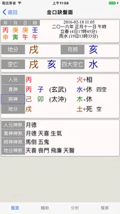 金口訣-專業的金口排盤系統 screenshot 1