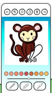 Paint animals in the jungle screenshot 4