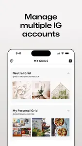 The Grid • Plan for Instagram screenshot 2