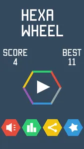 Hexa Wheels - Super Hexagon screenshot 4