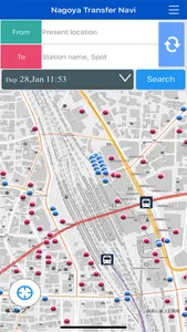 Nagoya Transfer Navi screenshot 0