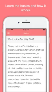 Fertility Diet Guide screenshot 2