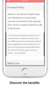 Fertility Diet Guide screenshot 3