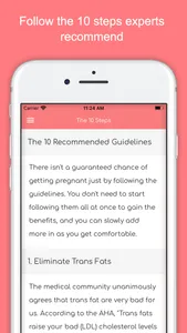 Fertility Diet Guide screenshot 4