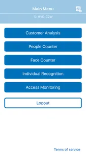 HVC-C2W Basic Operations App screenshot 1