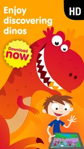 Planet Dinos – Jurassic Dinosaurs Games & Educational Puzzles for Kids and Toddlers (HD) screenshot 0