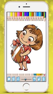 Easter chocolates picture book - paint Raster eggs bunnies coloring game kids screenshot 1