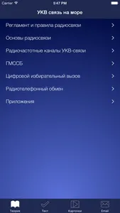 УКВ связь на море. Пособие для подготовки к сертификации радиооператора УКВ-связи судов прибрежного плавания (VHF SRC) screenshot 0