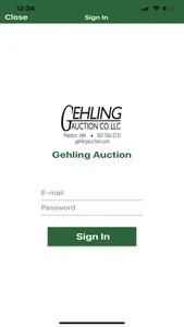 Gehling Auction Live screenshot 0