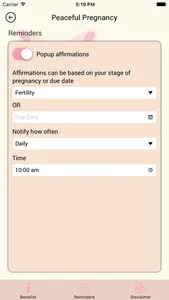 Peaceful Pregnancy: Easy Birth screenshot 3